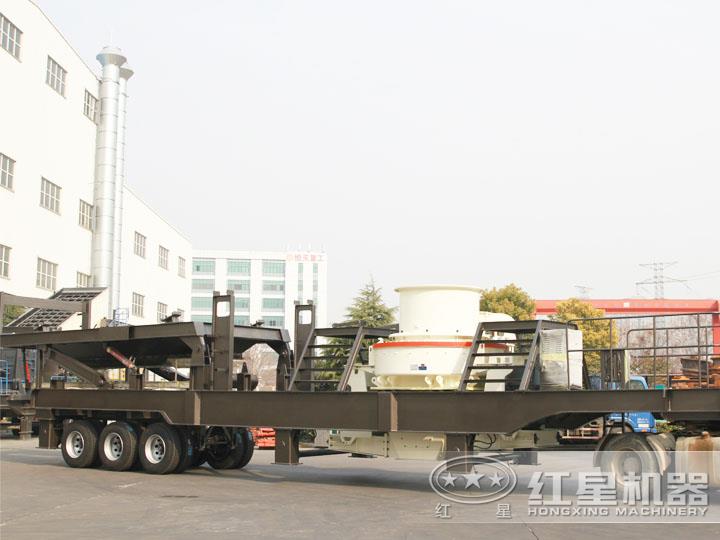 移動柴油打砂機(jī)，可一鍵智能操作，液壓控制