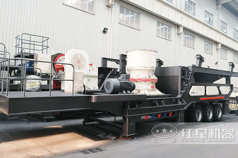 圓錐篩分移動(dòng)破碎機(jī)，產(chǎn)量高，恒腔型設(shè)計(jì)