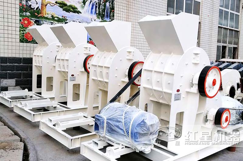 雙轉(zhuǎn)子粉碎機，占地面積小